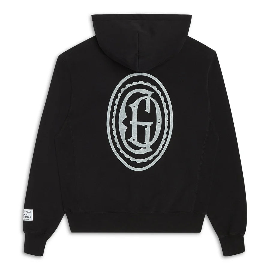 Gallery Dept Black GD Multi Logo Hoodie